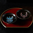 [SAKE CUP] KABUKI (BLACK) | COLOR & DESIGN CHANGE | MINO WARES | MARUMO TAKAGI