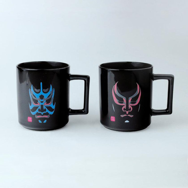 [MUG (CUP)] KABUKI (BLACK) | COLOR & DESIGN CHANGE | MINO WARES | MARUMO TAKAGI