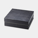 [TEA CUP] LACQUER BLACK SILVER TEAPOT & CUP SET | MINO WARES | MARUMO TAKAGI