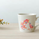 [MUG (CUP)] CATS STARING AT EACH OTHER (WHITE) | COLOR & DESIGN CHANGE | MINO WARES | MARUMO TAKAGI