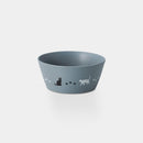 [BOWL] CAT 13 CM LUMINOUS BOWL (MATTE LIGHT GRAY) | MINO WARES | MARUMO TAKAGI