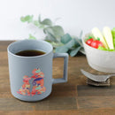 [MUG (CUP)] DOG & PUPPY POODLE (MATTE LIGHT GRAY) | COLOR & DESIGN CHANGE | MINO WARES | MARUMO TAKAGI