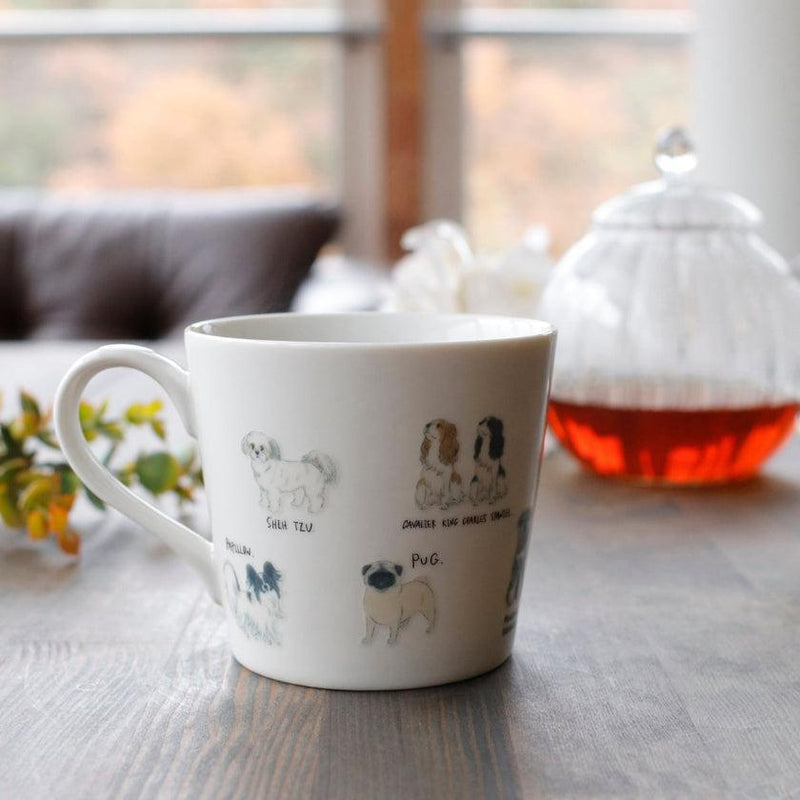 [MUG (CUP)] RELAXED DOGS (1) CORGI, ETC. | MINO WARES | MARUMO TAKAGI