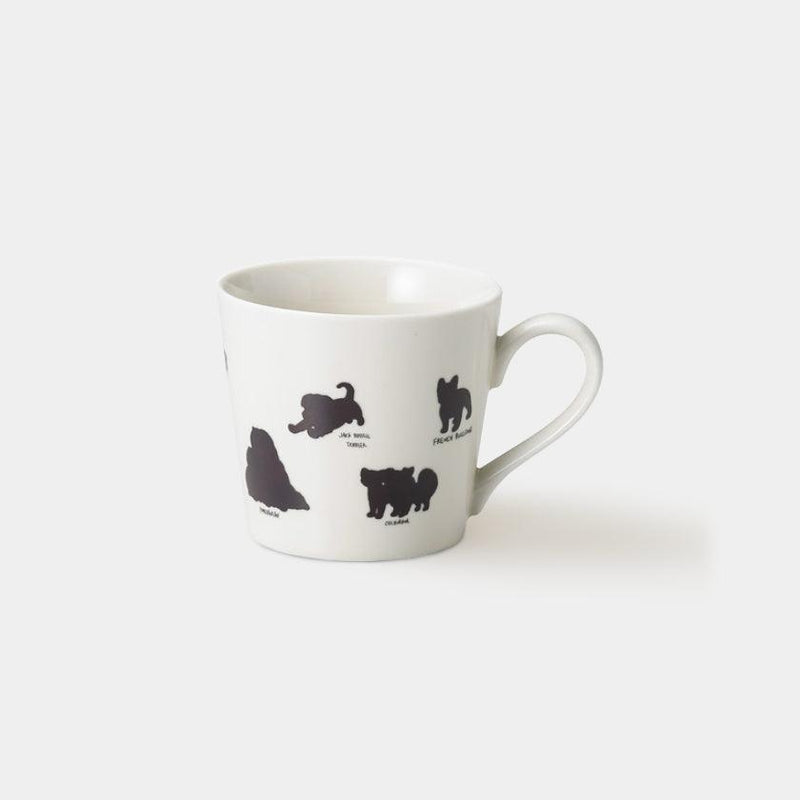 [MUG (CUP)] RELAXED DOGS (1) CORGI, ETC. | MINO WARES | MARUMO TAKAGI