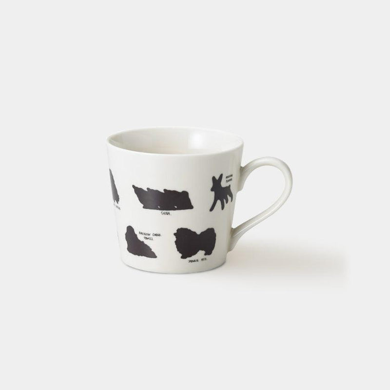 [MUG (CUP)] RELAXED DOGS (2) SPITZ, ETC. | MINO WARES | MARUMO TAKAGI