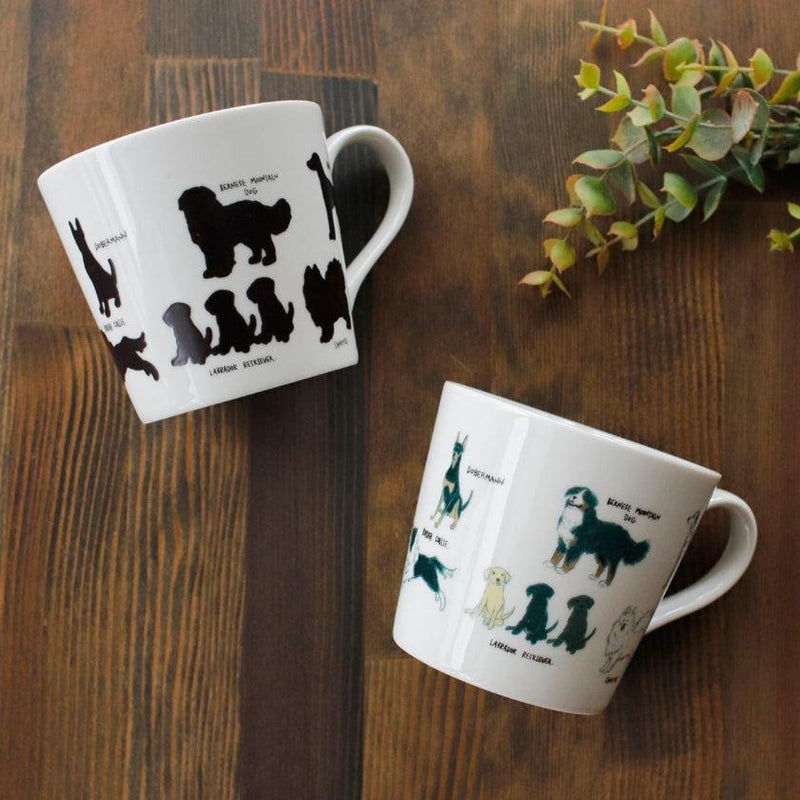 [MUG (CUP)] RELAXED DOGS (3) DALMATIANS, ETC. | MINO WARES | MARUMO TAKAGI