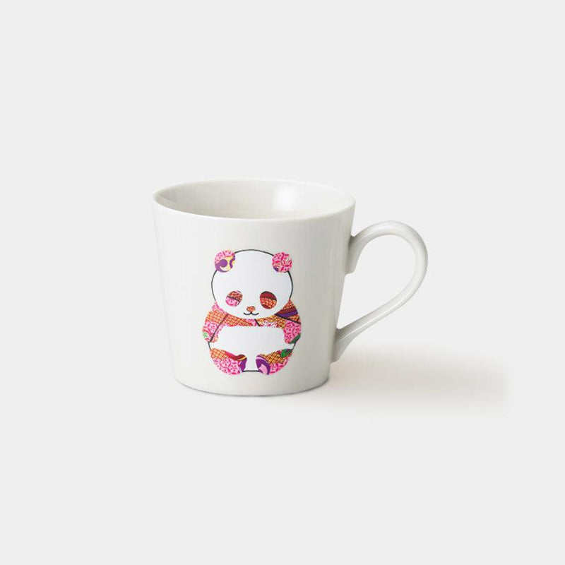 [杯子（杯）]熊貓（白色）|顏色與設計變更| Mino Wares |馬魯莫·高吉（Marumo Takagi）