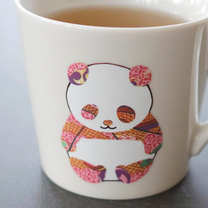 [MUG (CUP)] PANDA (WHITE) | COLOR & DESIGN CHANGE | MINO WARES | MARUMO TAKAGI