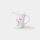 [แก้ว (ถ้วย)] แก้วถึง Kyun Heart Blue | การเปลี่ยนแปลงสีและการออกแบบ Mino Wares | Marumo Takagi