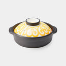 [COOKER (POT)] 5.5 ORANGE-YELLOW LID SET | COLOR & DESIGN CHANGE | MINO WARES | MARUMO TAKAGI
