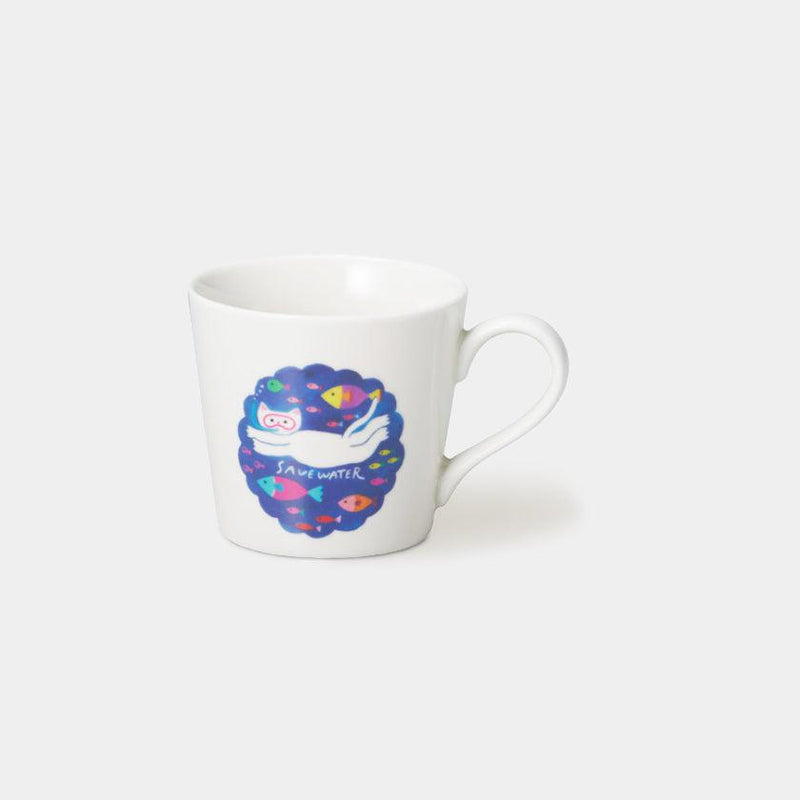 [MUG (CUP)] CAT | COLOR & DESIGN CHANGE | MINO WARES | MARUMO TAKAGI