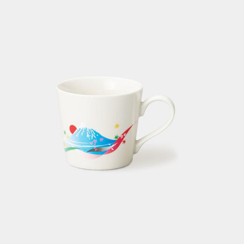 [MUG (CUP)] MT. FUJI (WHITE) | COLOR & DESIGN CHANGE | MINO WARES | MARUMO TAKAGI