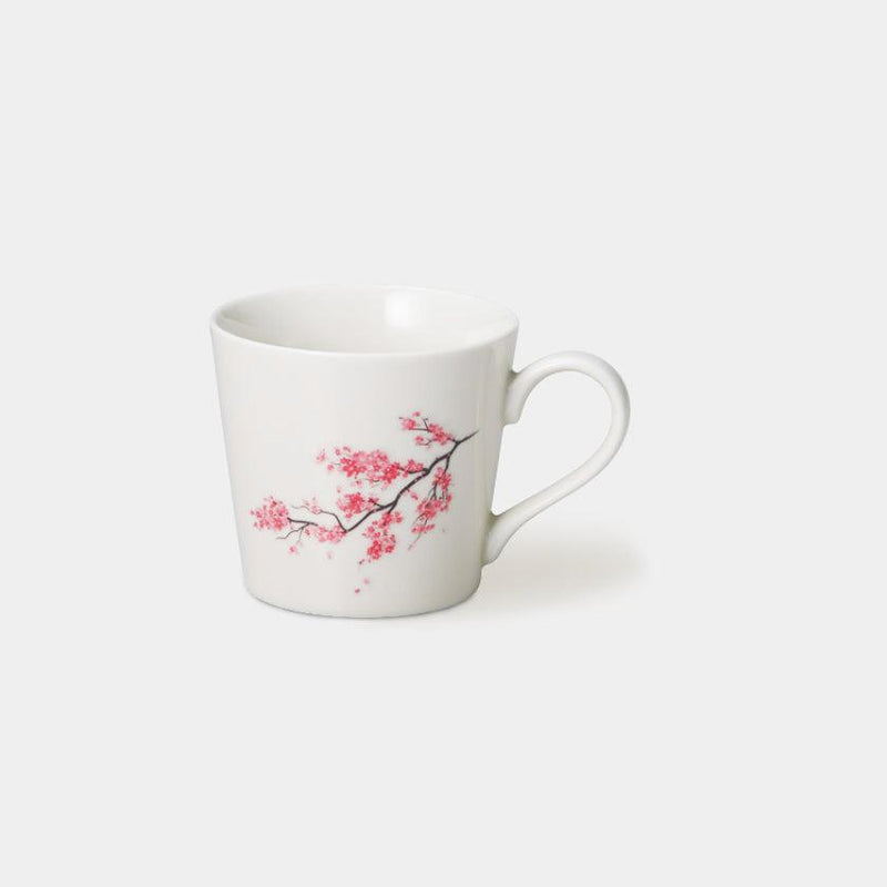 [MUG (CUP)] CHERRY BLOSSOMS (WHITE) | COLOR & DESIGN CHANGE | MINO WARES | MARUMO TAKAGI