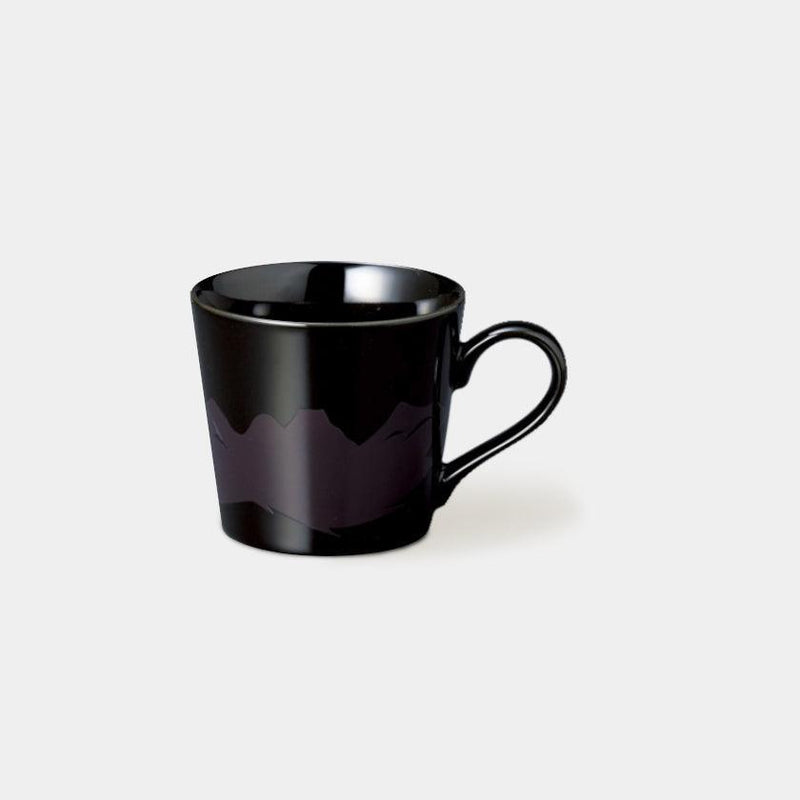 [MUG (CUP)] MT. FUJI (BLACK) | COLOR & DESIGN CHANGE | MINO WARES | MARUMO TAKAGI