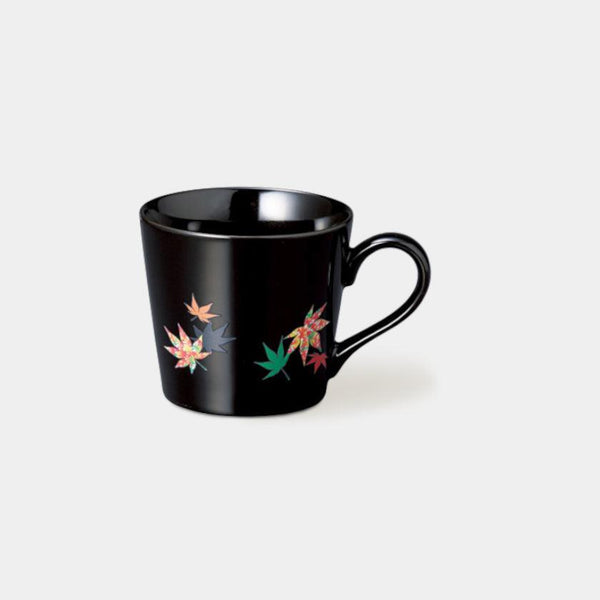 [杯子（杯）]秋葉（黑色）|顏色與設計變更| Mino Wares |馬魯莫·高吉（Marumo Takagi）