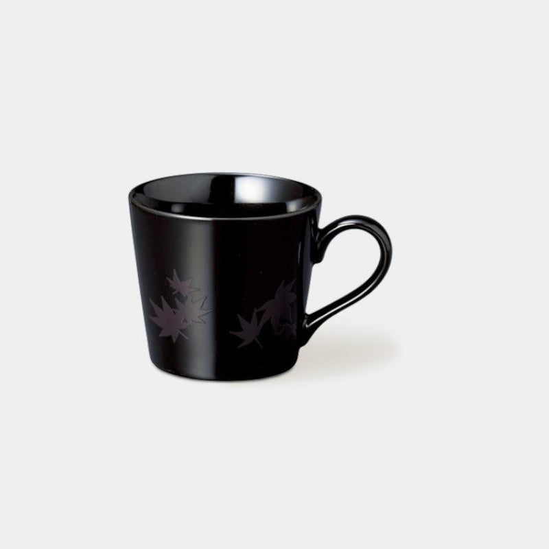 [杯子（杯）]秋葉（黑色）|顏色與設計變更| Mino Wares |馬魯莫·高吉（Marumo Takagi）