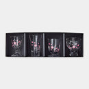[GLASS SET] CHERRY BLOSSOM SET OF 4 | COLOR & DESIGN CHANGE | MARUMO TAKAGI