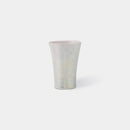 [SAKE CUP] MT FUJI CAN BE SEEN! PEARL LUSTER (TALL TYPE) | MINO WARES | MARUMO TAKAGI