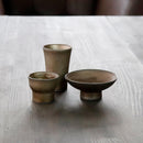 [SAKE CUP] MT FUJI CAN BE SEEN! BRONZE (FLAT TYPE) | MINO WARES | MARUMO TAKAGI