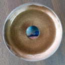 [SAKE CUP] MT FUJI CAN BE SEEN! BRONZE (TALL TYPE) | MINO WARES | MARUMO TAKAGI