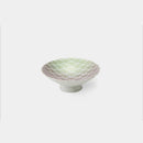 [SAKE CUP] GREEN LUSTER SEIGAIHA (BLUE OCEAN WAVES) | MINO WARES | MARUMO TAKAGI