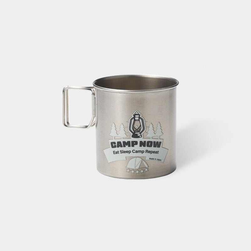 [MUG (CUP)] SHINY LOGO (CAMP NOW) STAINLESS | MARUMO TAKAGI