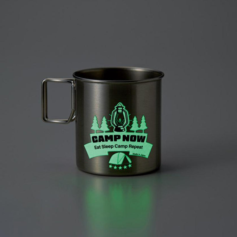 [MUG (CUP)] SHINY LOGO (CAMP NOW) STAINLESS | MARUMO TAKAGI