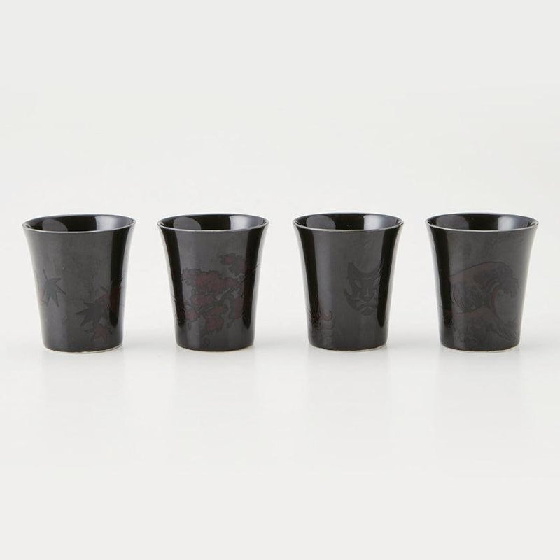 [杯]黑色|顏色與設計變更| Mino Wares |馬魯莫·高吉（Marumo Takagi）