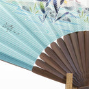 [HAND FAN]  KISEKIREI (BIRD) | KENZO MAKINO | KAGA YUZEN