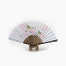 [HAND FAN]  MEJIRO (BIRD) | KENZO MAKINO | KAGA YUZEN