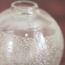 [VASE] ICHIRINZASHI WHITE | GLASS STUDIO IZUMO | BLOWN GLASS (2 weeks production after order)