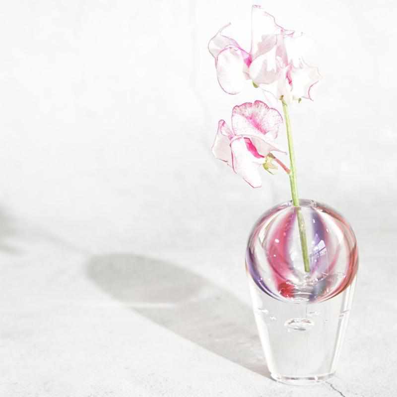 [VASE] BLOOM RED | GLASS STUDIO IZUMO | BLOWN GLASS (2 weeks production after order)