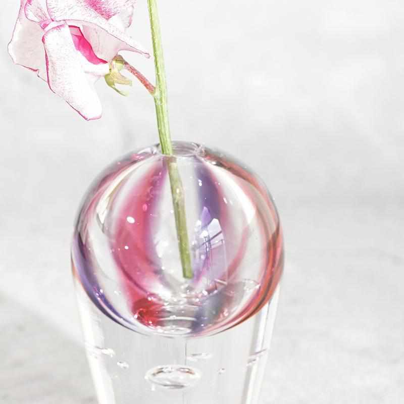 [VASE] BLOOM RED | GLASS STUDIO IZUMO | BLOWN GLASS (2 weeks production after order)