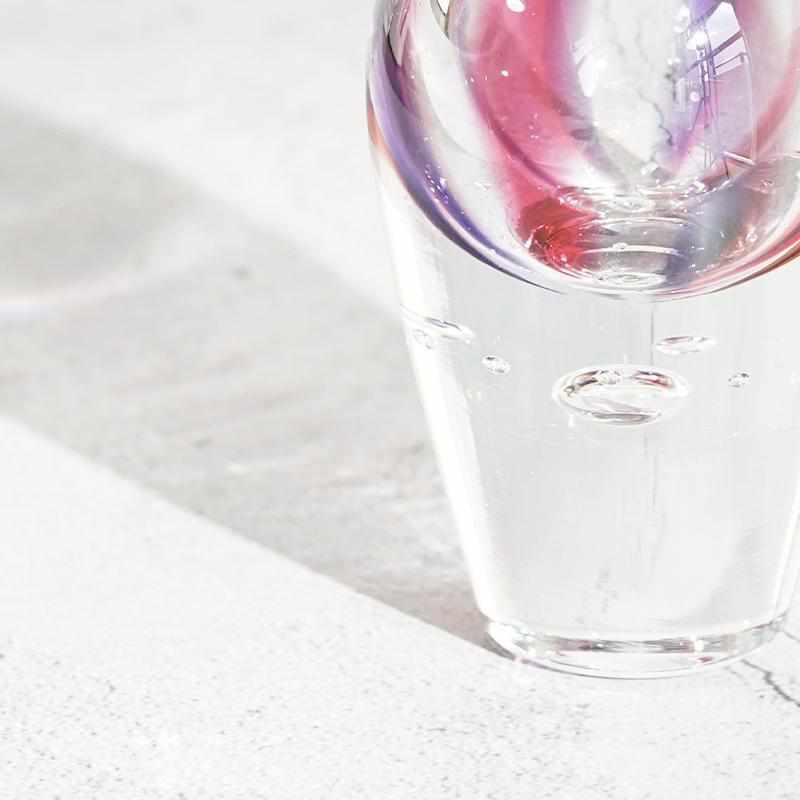 [VASE] BLOOM RED | GLASS STUDIO IZUMO | BLOWN GLASS (2 weeks production after order)