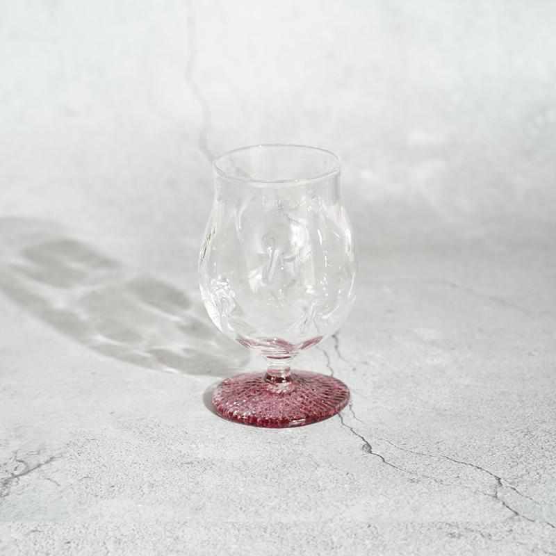 [BEER GLASS] IZUMO PINK | GLASS STUDIO IZUMO | BLOWN GLASS (2 weeks production after order)