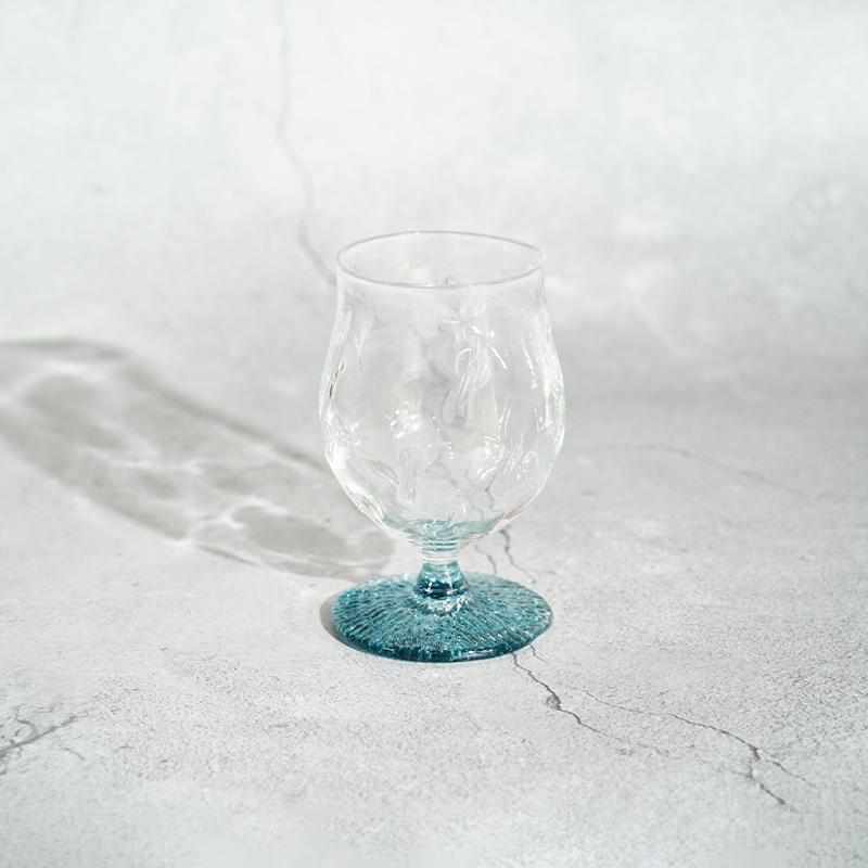 [BEER GLASS] IZUMO BLUE | BLOWN GLASS