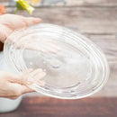 [PLATE] IZUMO CLEAR | GLASS STUDIO IZUMO | BLOWN GLASS (2 weeks production after order)