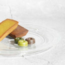 [PLATE] IZUMO CLEAR | GLASS STUDIO IZUMO | BLOWN GLASS (2 weeks production after order)