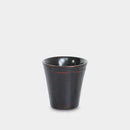 [SAKE CUP] SENSUJI GUINOMI (S) UCHI-BLACK| YAKUMO LACQUERWARE[Pre-order: Scheduled to arrive in early October.]