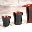 [SAKE CUP] SENSUJI GUINOMI (S) UCHI-BLACK| YAKUMO LACQUERWARE[Pre-order: Scheduled to arrive in early October.]