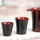 [SAKE CUP] SENSUJI GUINOMI (S) UCHI-RED| YAKUMO LACQUERWARE[Pre-order: Scheduled to arrive in early October.]