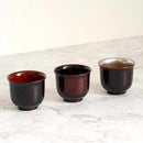 [SAKE CUP] HASORI GUINOMI UCHI-RED | YAKUMO LACQUERWARE