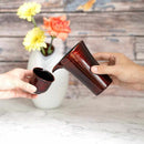 [SAKE CUP] HASORI GUINOMI UCHI-BLACK | YAKUMO LACQUERWARE