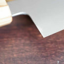 [KITCHEN (CHEF) KNIFE]  INOX SWEDISH STEEL GYUTO (DOUBLE-EDGED BLADE) OLIVE WOOD HANDLE 240MM | SAKAI FORGED BLADES