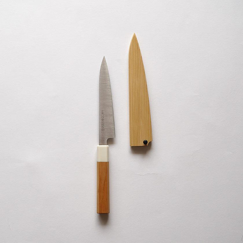 [廚房（廚師）刀鞘]小刀的Aomori Hiba | Sakai鍛造刀片