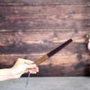 [HAND FAN] RAUSHIKI URUSHI PALE PURPLE | KYOTO FOLDING FANS | RAKUKEI