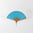 [HAND FAN] RAUSHIKI URUSHI GREEN | KYOTO FOLDING FANS | RAKUKEI