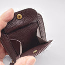 [LEATHER CASE] TYPE2 SHRINK VESPER-BROWN SOFT SHRINK COWHIDE WITH COIN POCKET AND D-RINGS | LEATHERWORK | RAKUKEI