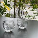 [SAKE BOTTLE SET] YURAGI (TOKKURI & GUINOMI) 3-PIECE SET | GLASSWORK