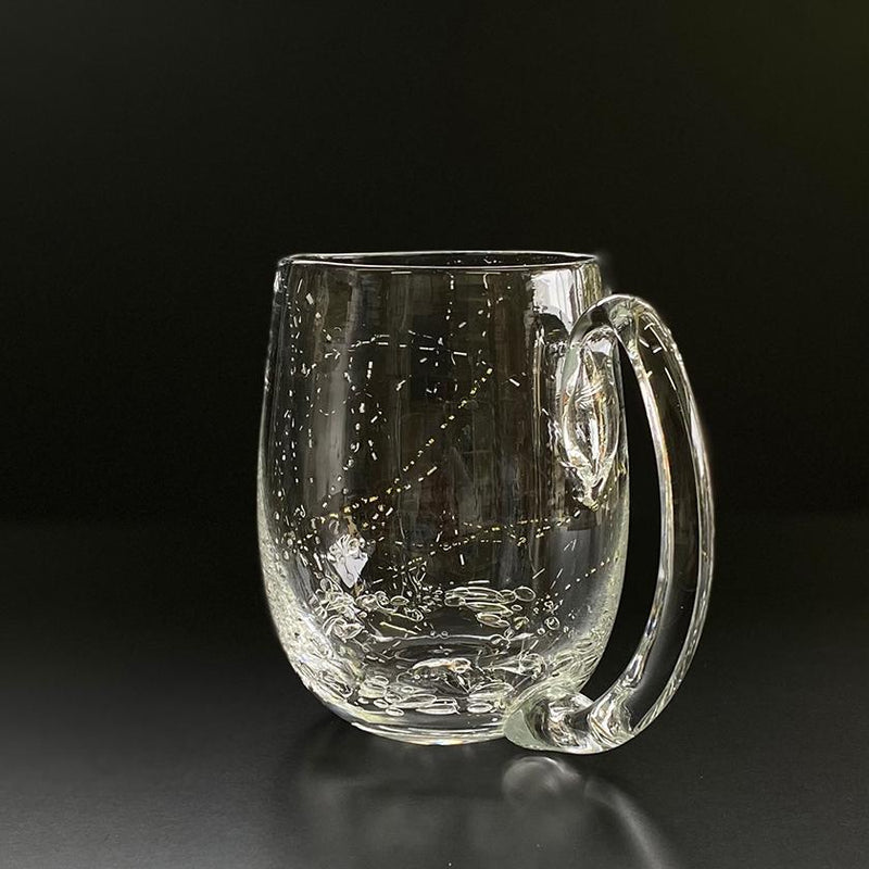 [MUG] GOLD & SLIVER BEER | SUN GLASS STUDIO KYOTO | GLASSWORK